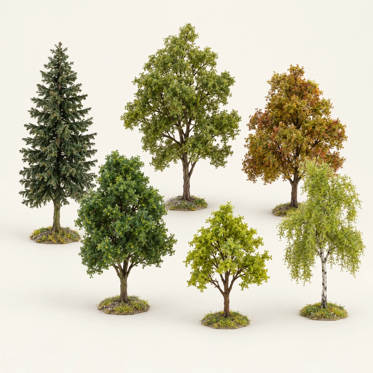 Mixed miniature trees